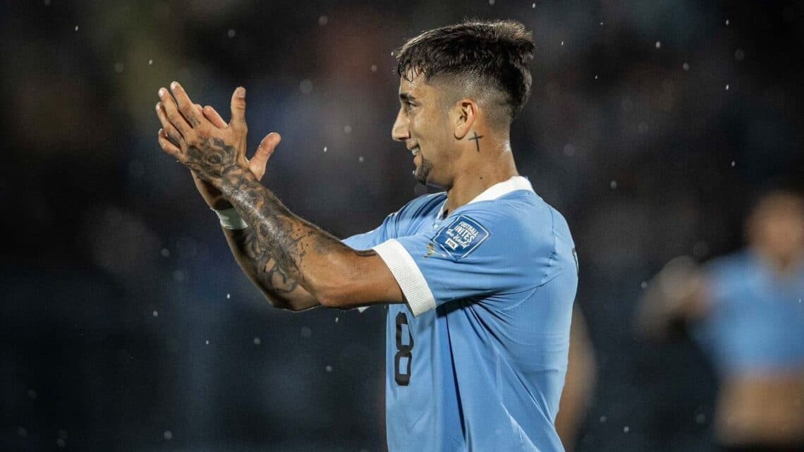 Cristian Olivera de LAFC: uno de los protegidos de Bielsa en Uruguay