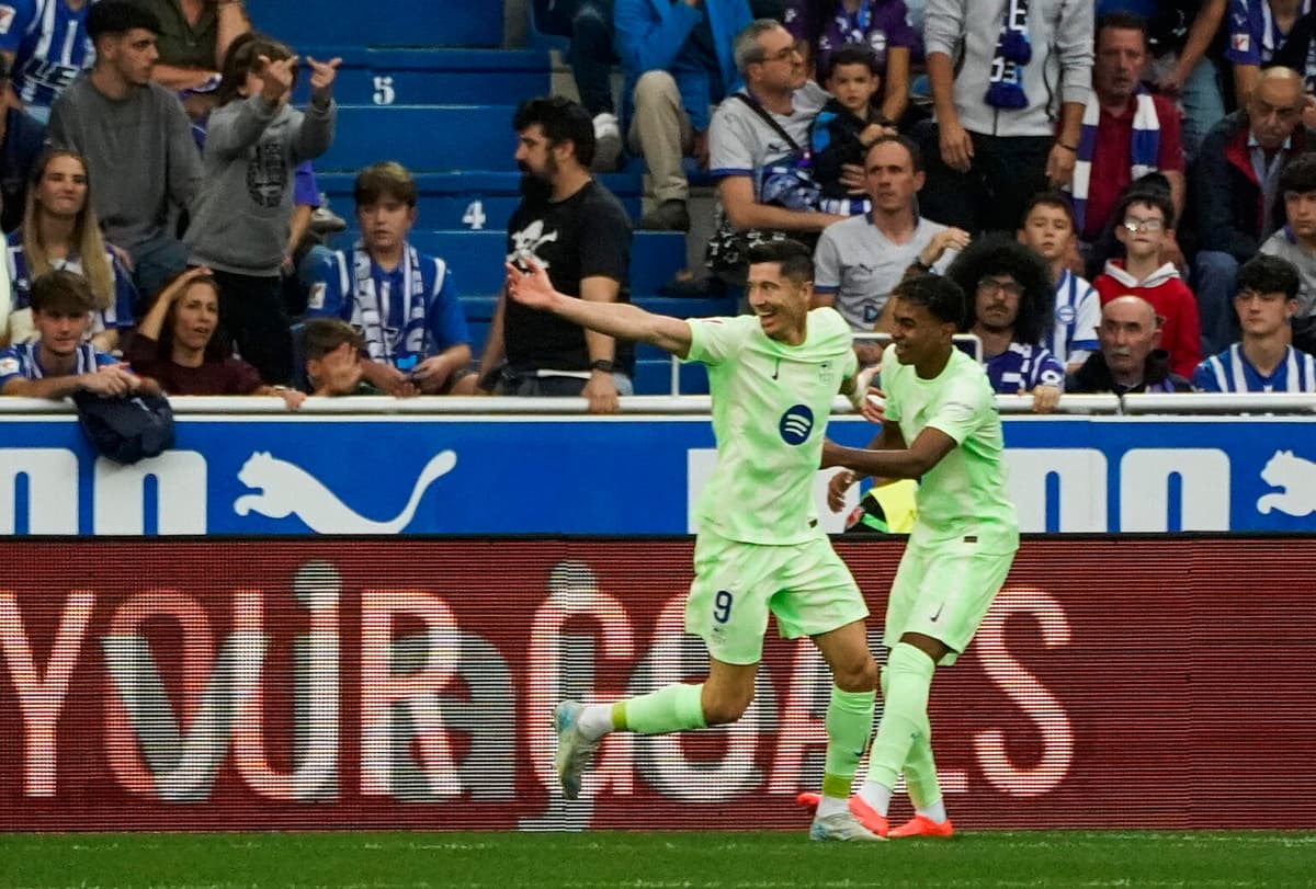 0-3. El Brasileño Raphina asiste por dos a Lewandowski