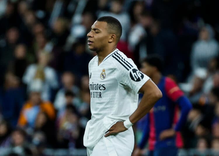 La mala noche de Mbappé
