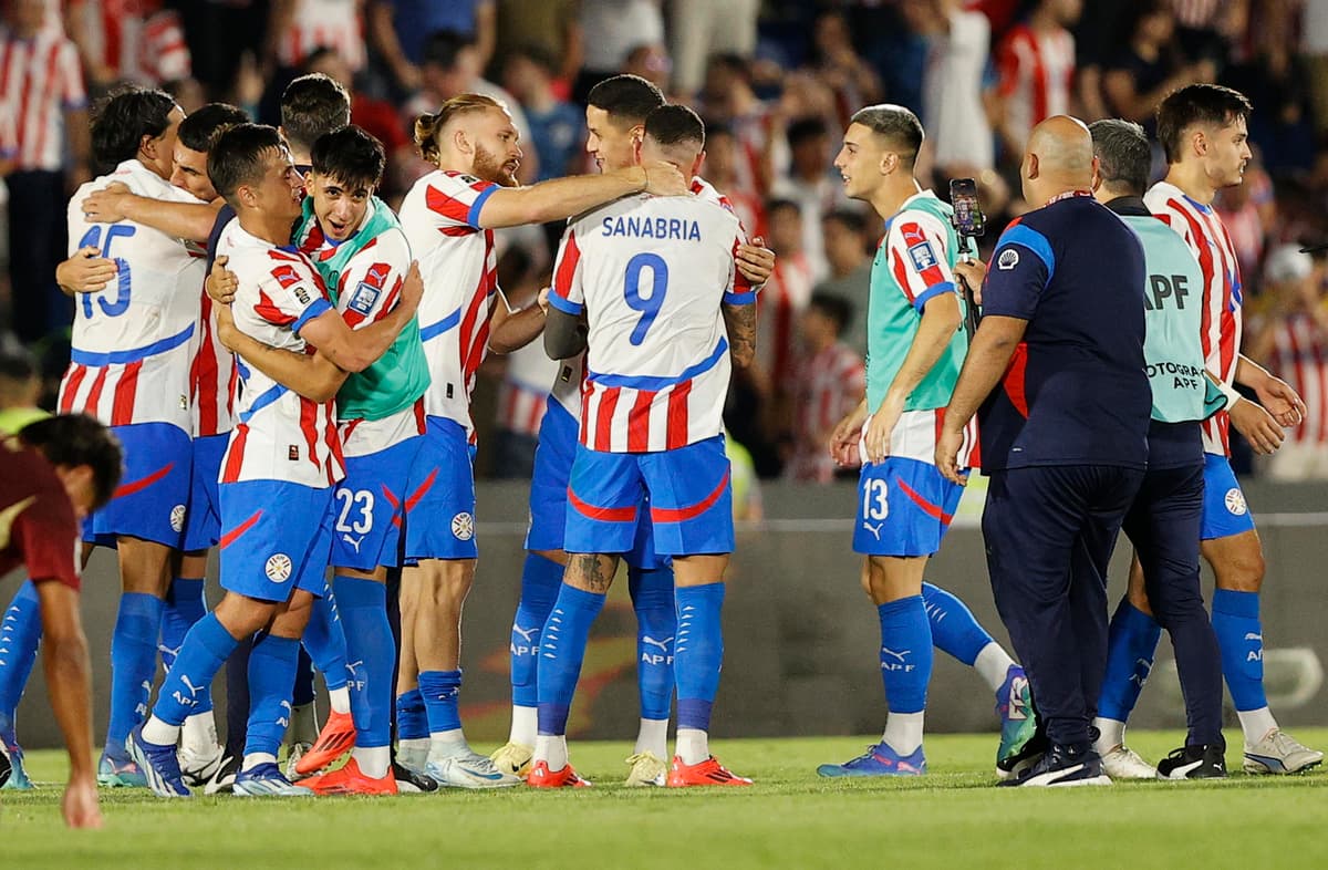 2-1. Un doblete de Sanabria le devuelve la ilusión mundialista a Paraguay, tras vencer a Venezuela