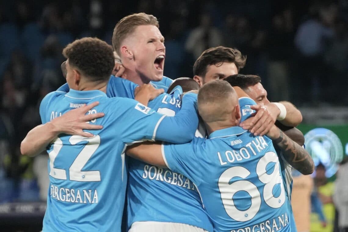 3-1. El Nápoles resiste al argentino Nico Paz