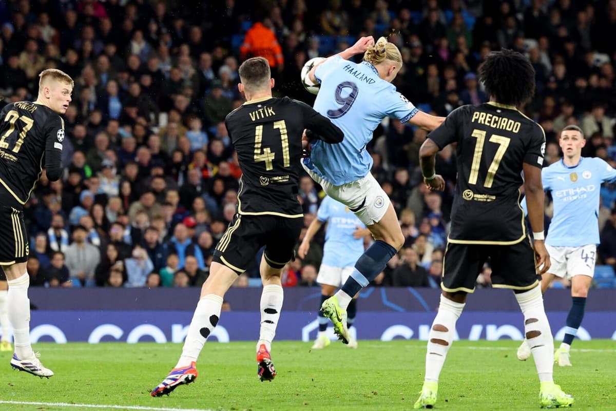 5-0. Haaland se viste de Ibrahimovic
