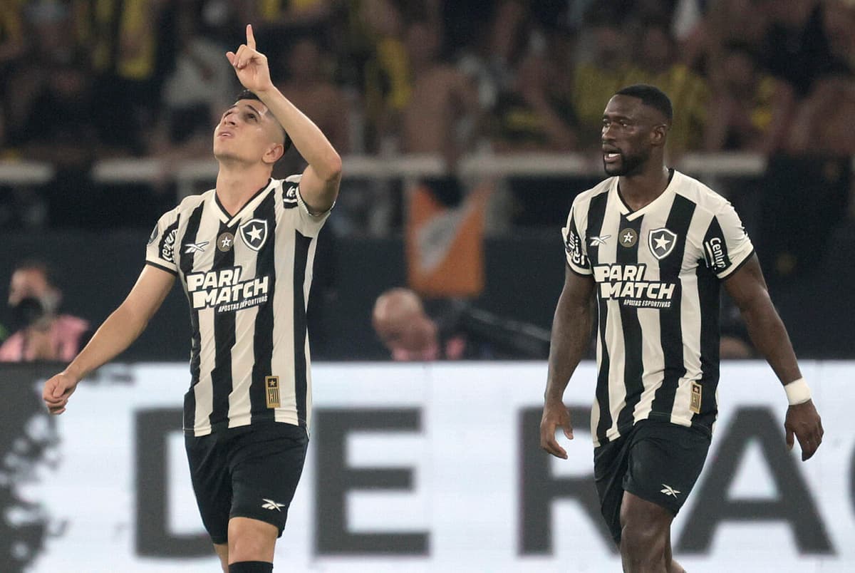 5-0. Botafogo atropella a Peñarol y pone pie y medio en su primera final de Libertadores