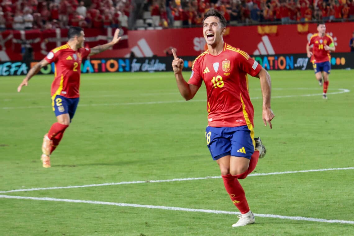 1-0. Zubimendi hace a España líder de grupo