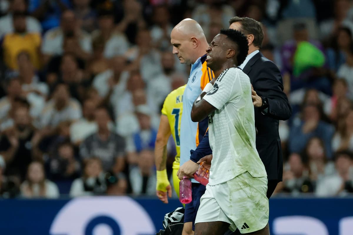 Brasileño Vinícius y español Carvajal, bajas para el Real Madrid
