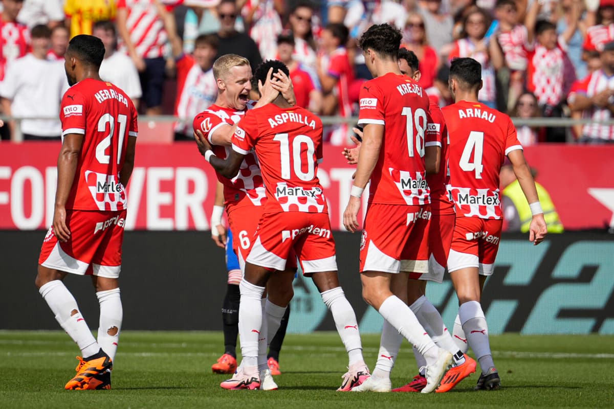 2-1. Uruguayo Stuani redondea la tarde del Girona en el minuto 99