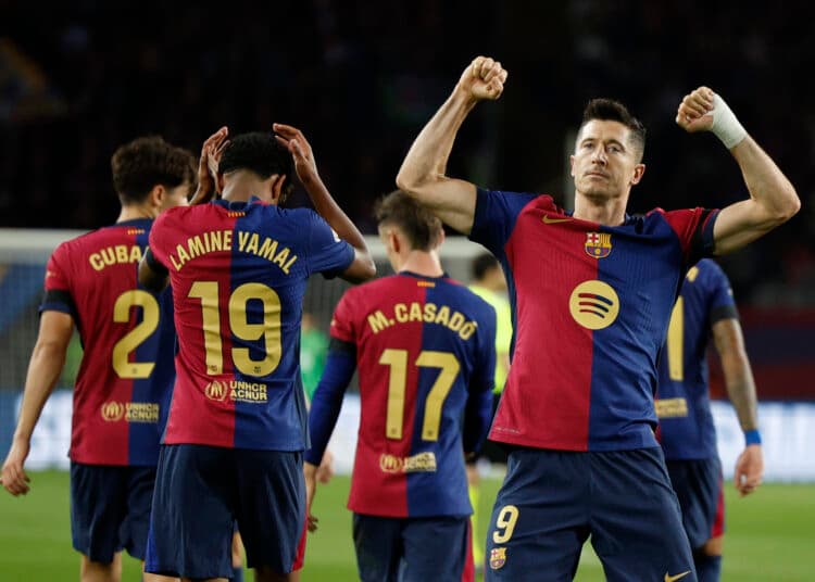 5-1. El Barça gana con asistencia del brasileño Raphina, el el regreso de Gavi