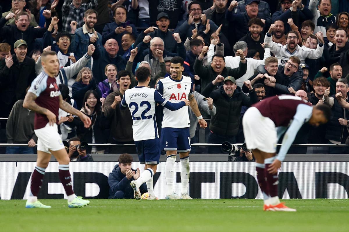 El brasileño Richarlison presente en la goleada del Tottenham