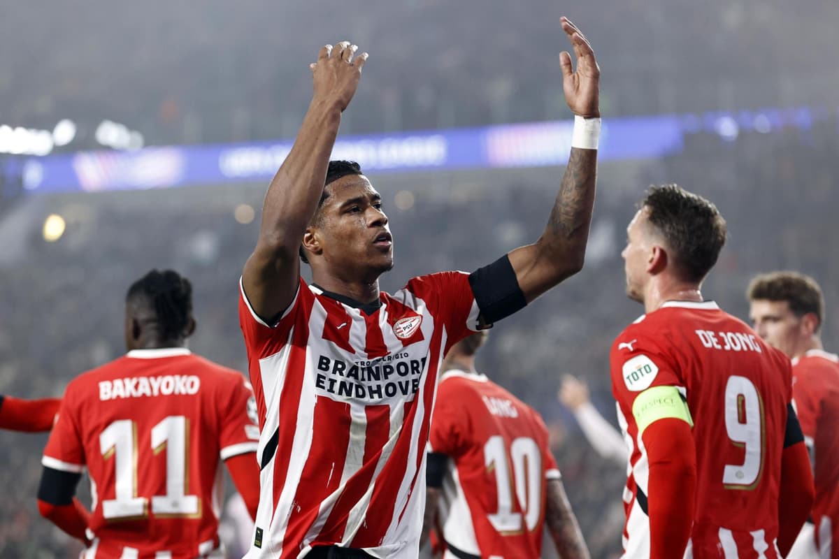 4-0. El PSV vapulea al Girona