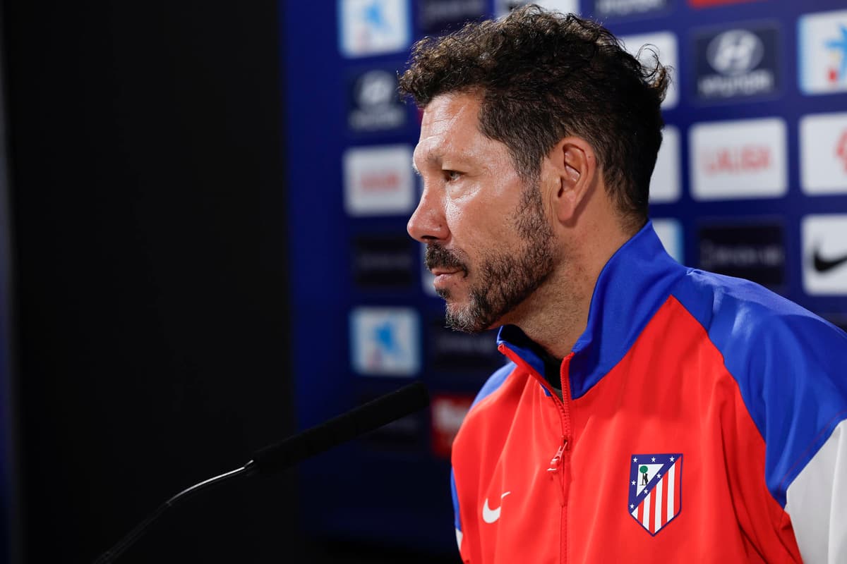 El argentino Simeone se imagina un partido peligroso