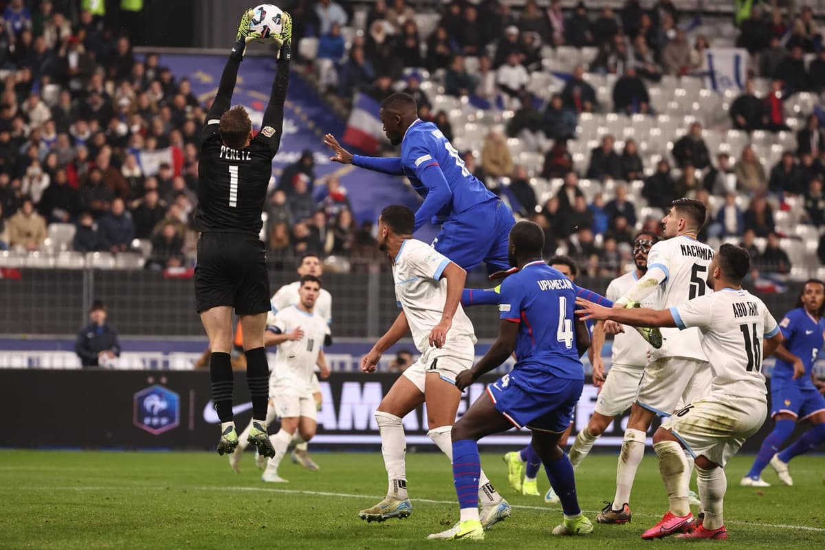 0-0. Una triste Francia sin Mbappe no puede con Israel en un partido blindado