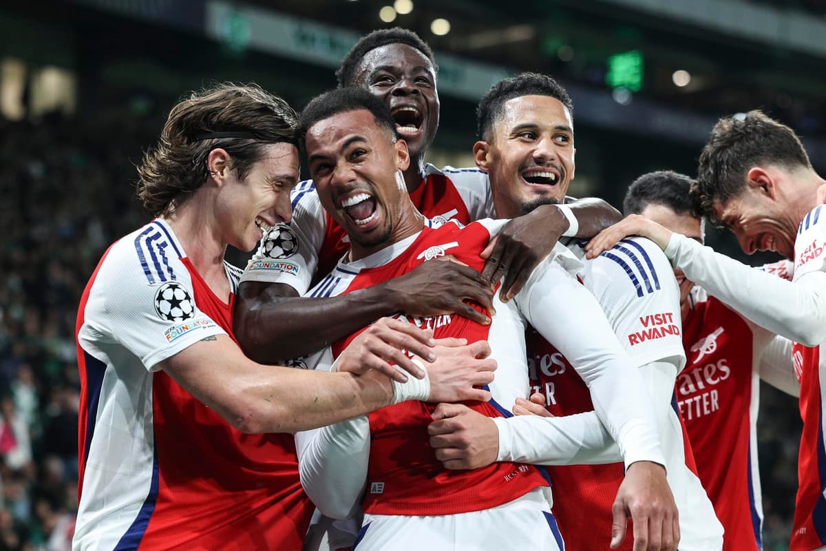 1-5. El Arsenal baja de las nubes al Sporting