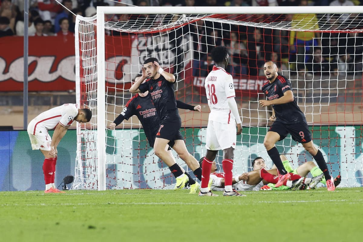 2-3 La generosidad del argentino Di María engancha al Benfica a Europa ante un Mónaco en inferioridad