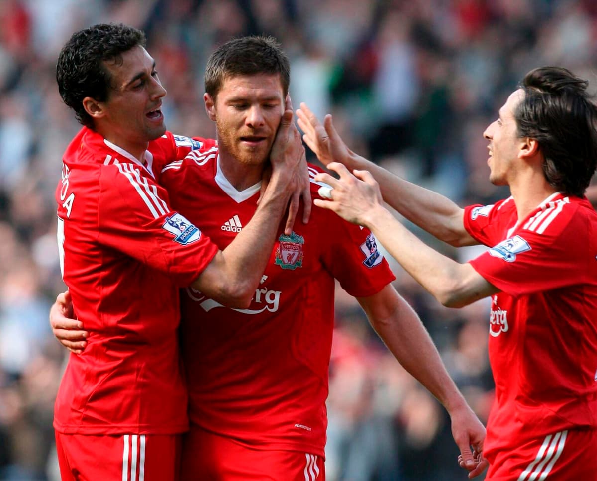 El español Xabi Alonso se reencuentra con su pasado