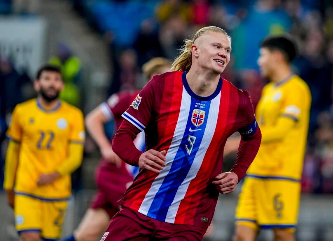 Haaland lleva a Noruega a la Liga A