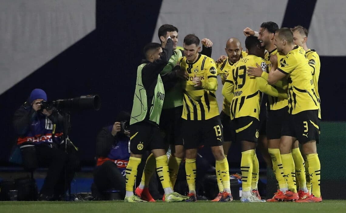0-3. El Dortmund golea al Dinamo y se afianza entre los ocho primeros