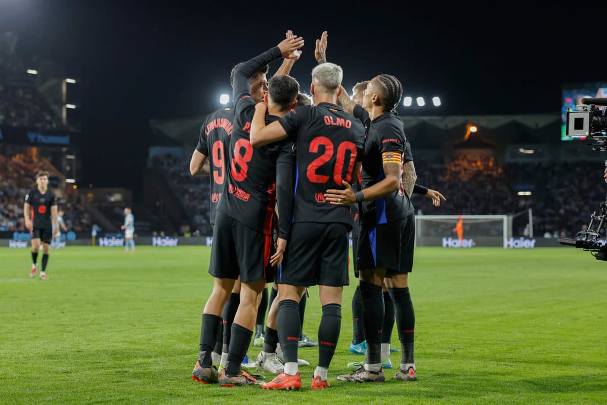 2-2. Con brasileño Raphinha, el Barcelona se deja dos puntos en Balaídos