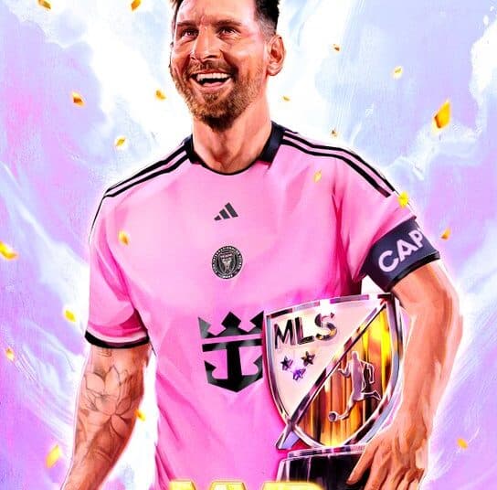 Argentino Messi es el MVP de la temporada 2024 de la MLS