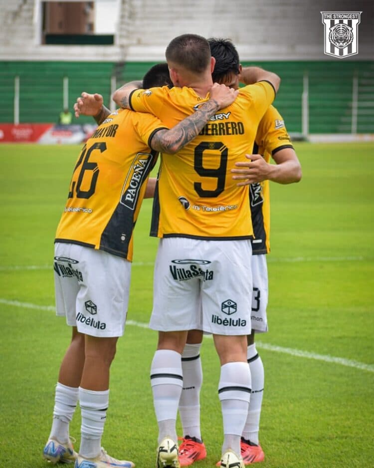 The Strongest con ecuatoriano Aimar golea al equipo alterno de Oriente Petrolero