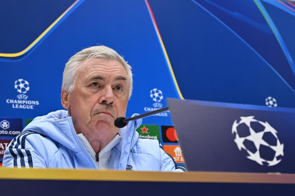 Ancelotti: «El brasileño Vinicius está bien, pero valoraremos tras el entrenamiento»