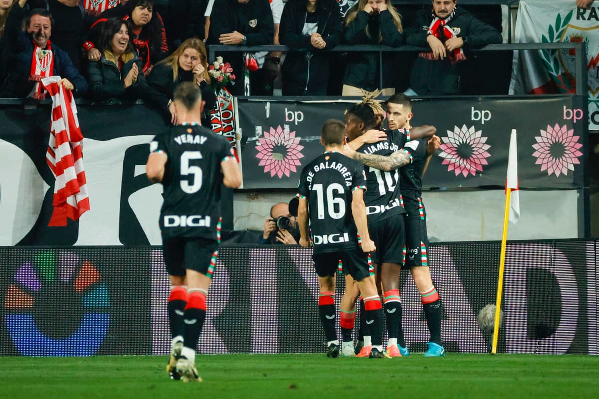 1-2. Athletic y deja helado al Rayo del argentino Batalla