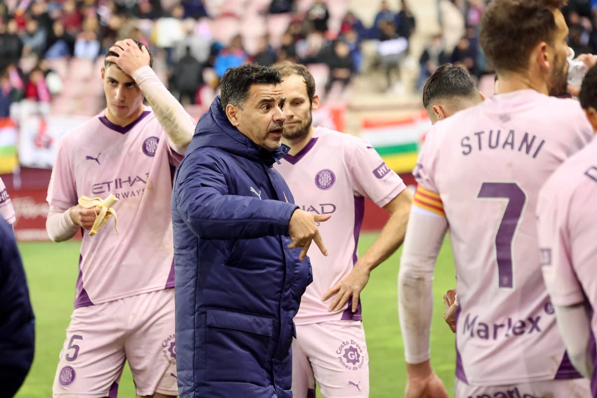 0-0. El Girona cae en la Copa del Rey ante una UD Logroñés con Pol Arnau como héroe