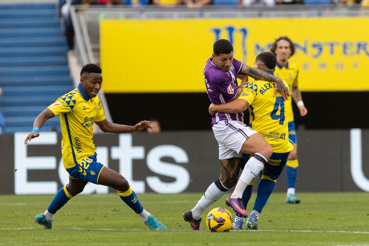 2-1. Las Palmas derrota al Valladolid del brasileño Marcos André