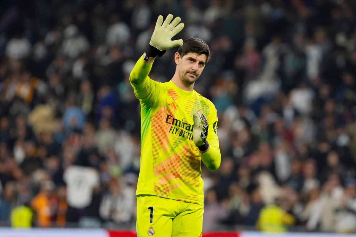 Courtois, 250 partidos  con el Real Madrid