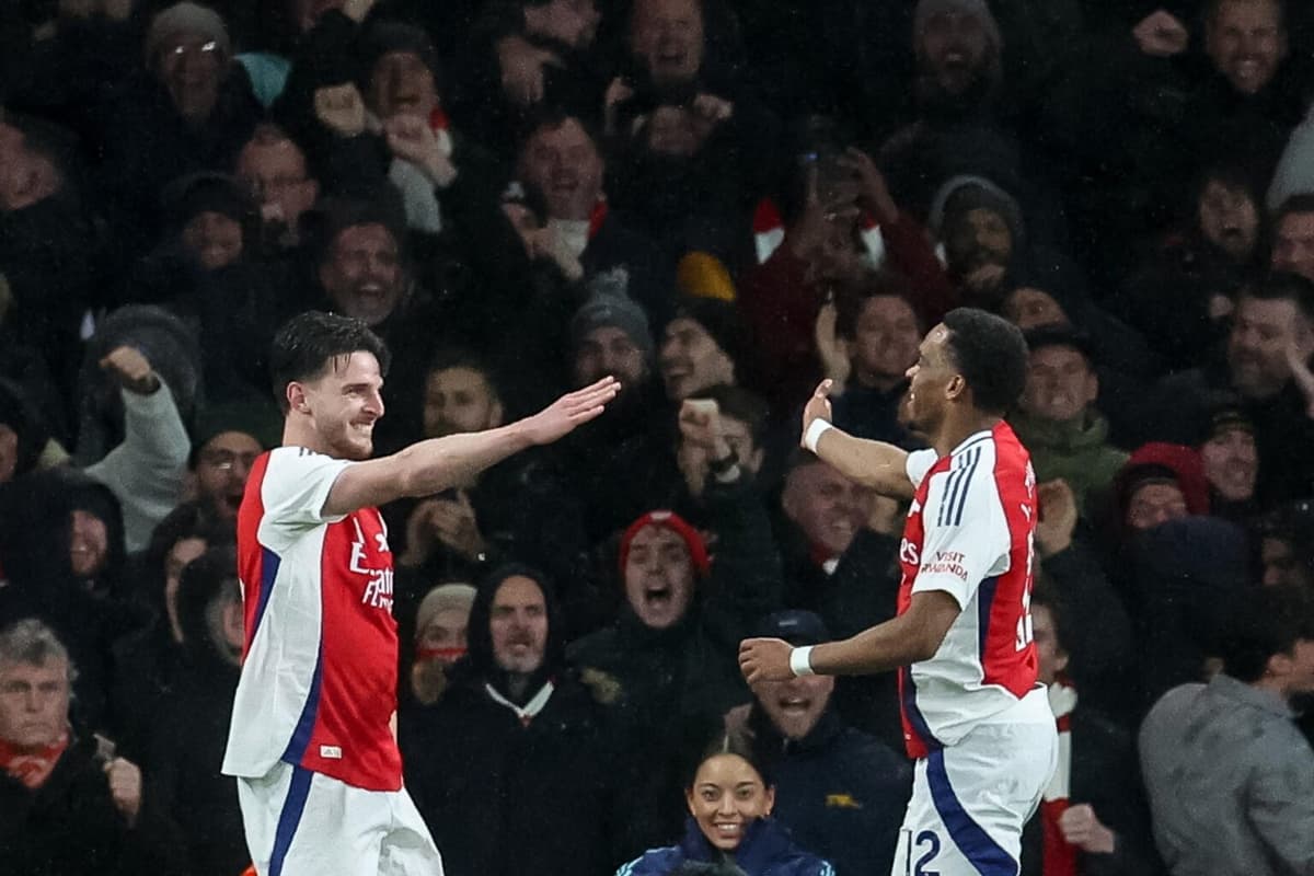 2-0. El Arsenal masacra al United desde la esquina