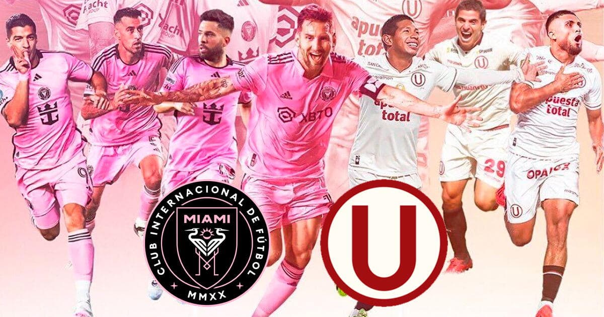 Crece la expectativa en Lima por el duelo Universitario de Deportes vs Inter Miami