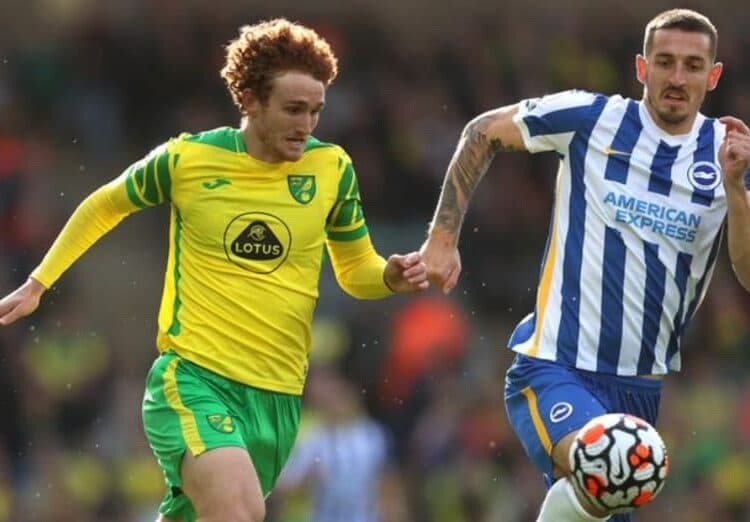 Norwich vs. Brighton, choque de FA Cup con chileno Marcelino Núñez en disputa