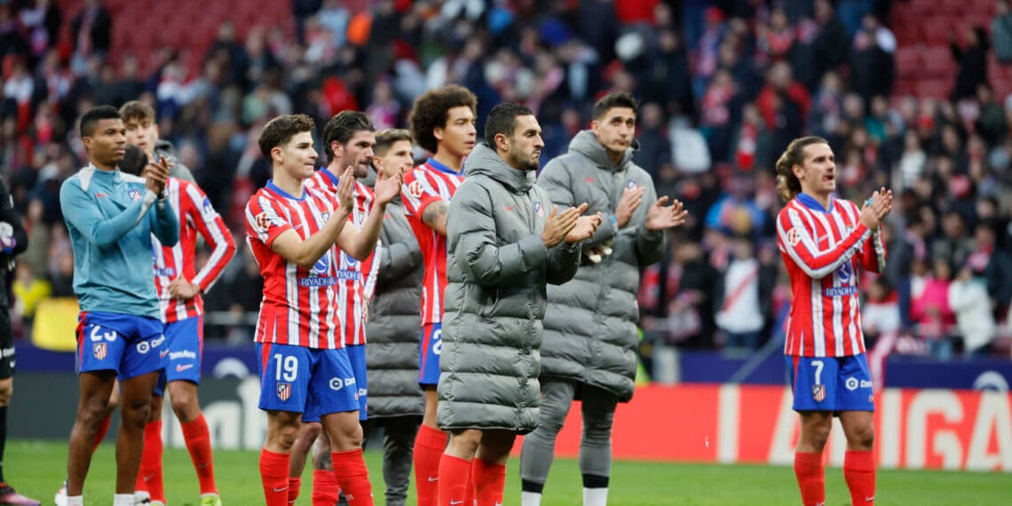 1-1. Frenazo del Atlético del argentino Simeone