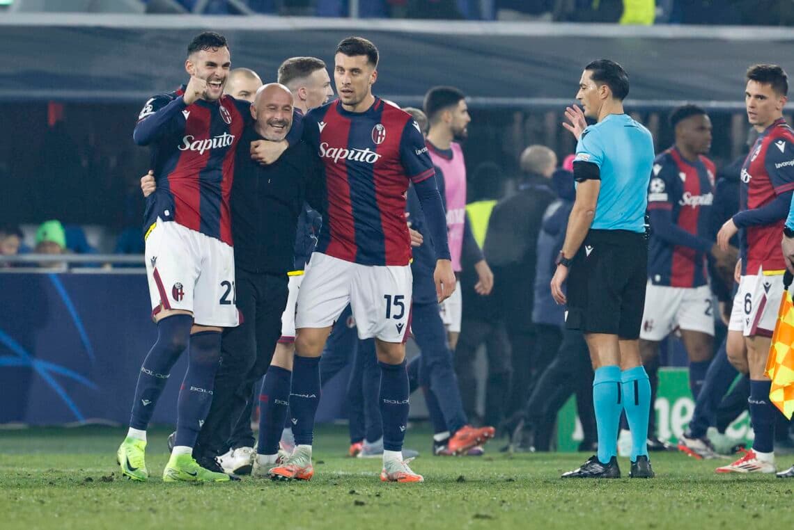 Bolonia con el colombiano Lucumí disfruta su gran noche ‘Champions’
