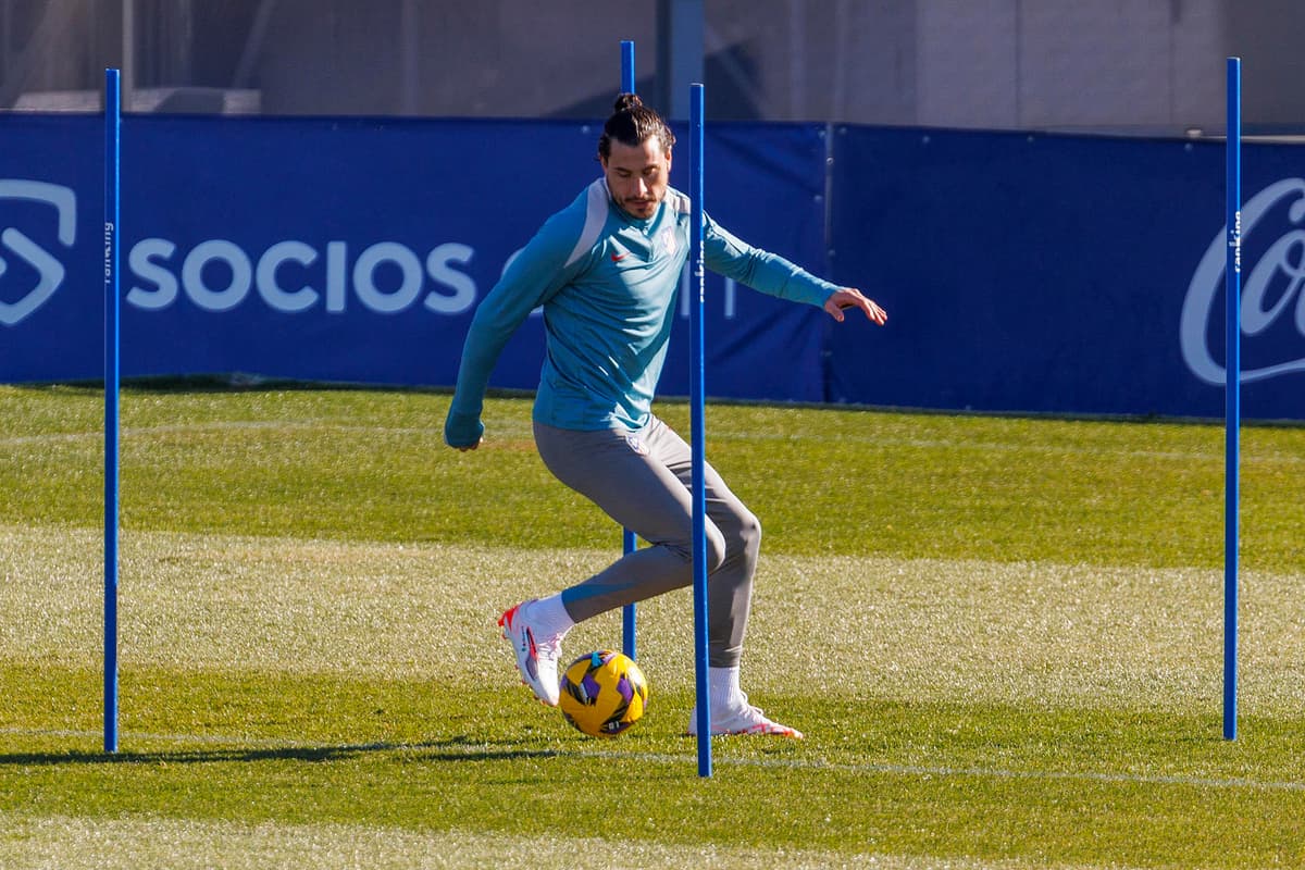 El uruguayo Giménez, en la fase final de su recuperación