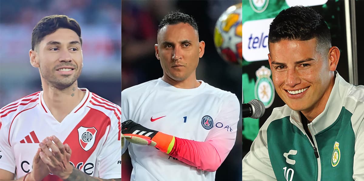 James, Keylor, Montiel, Herrera y muchos más revolucionan el fútbol en América