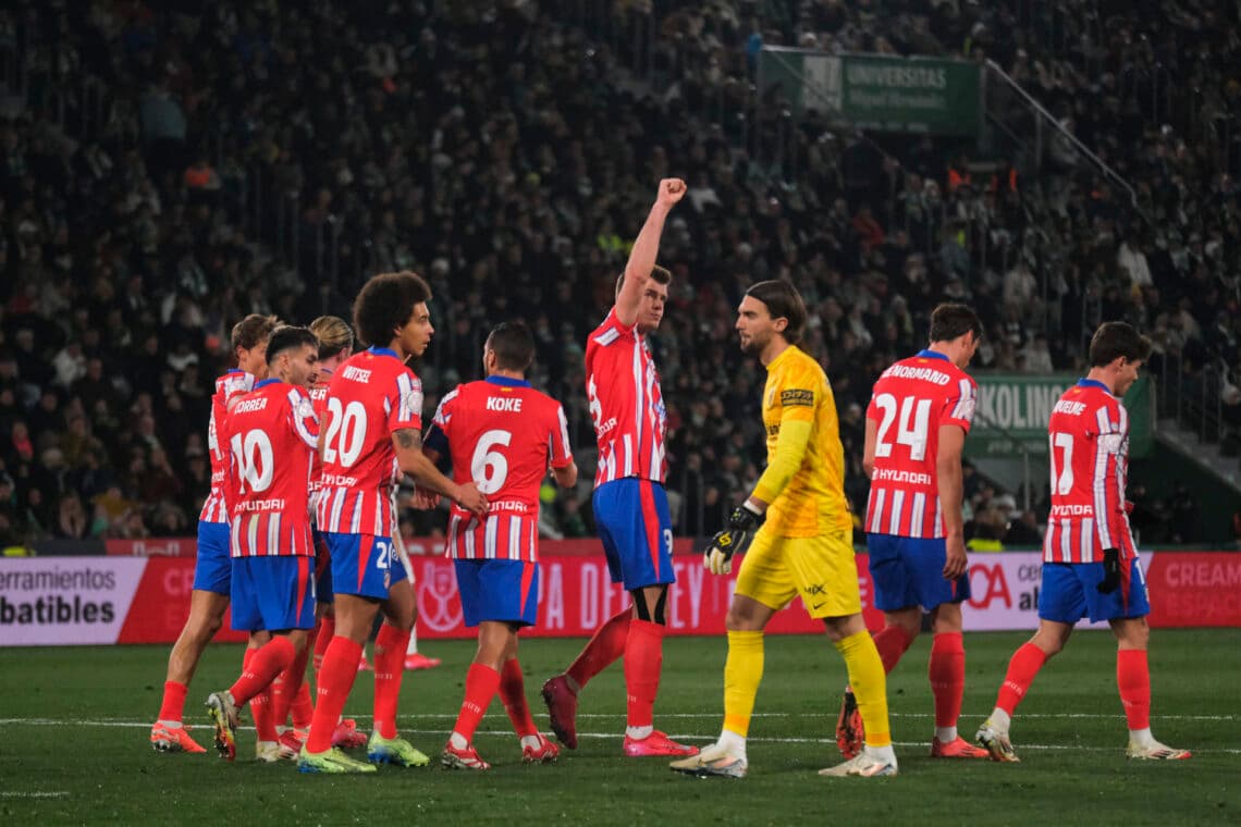 El argentino Julián Álvarez abre la goleada del Atlético