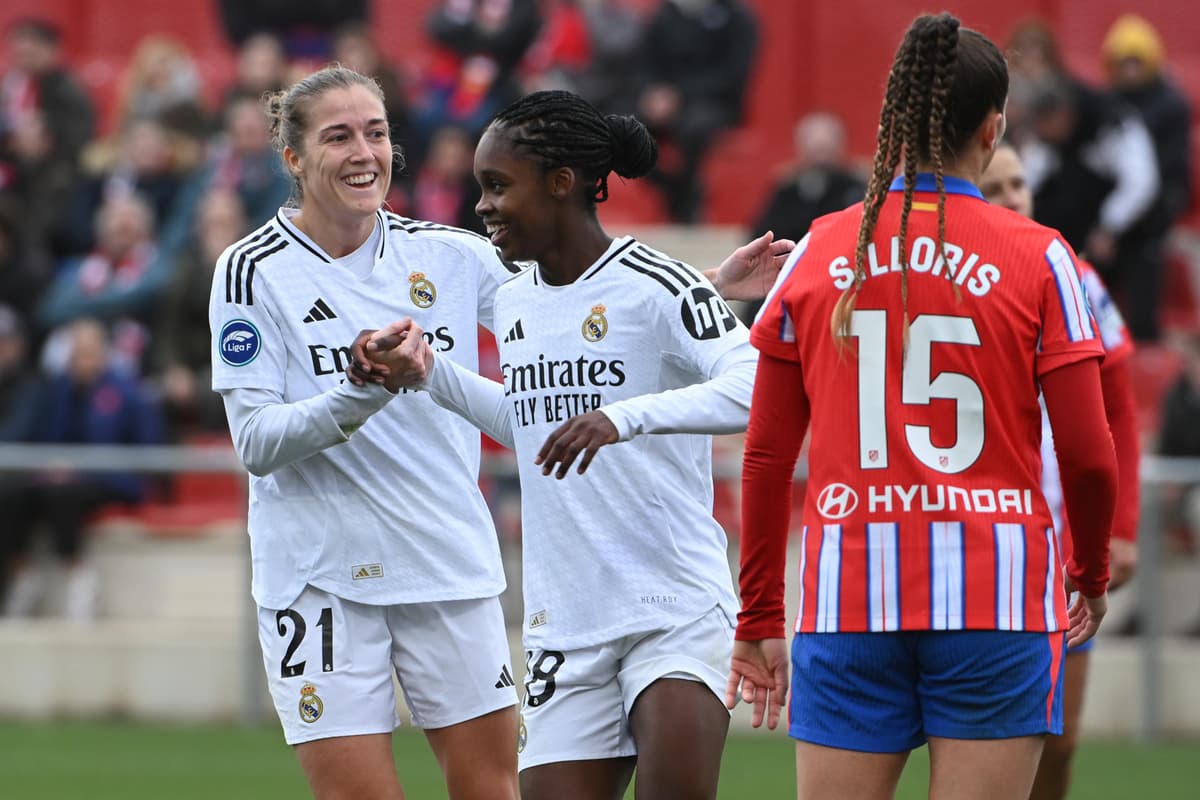 1-2. En el derbi de Madrid, estuvo presente una colombiana