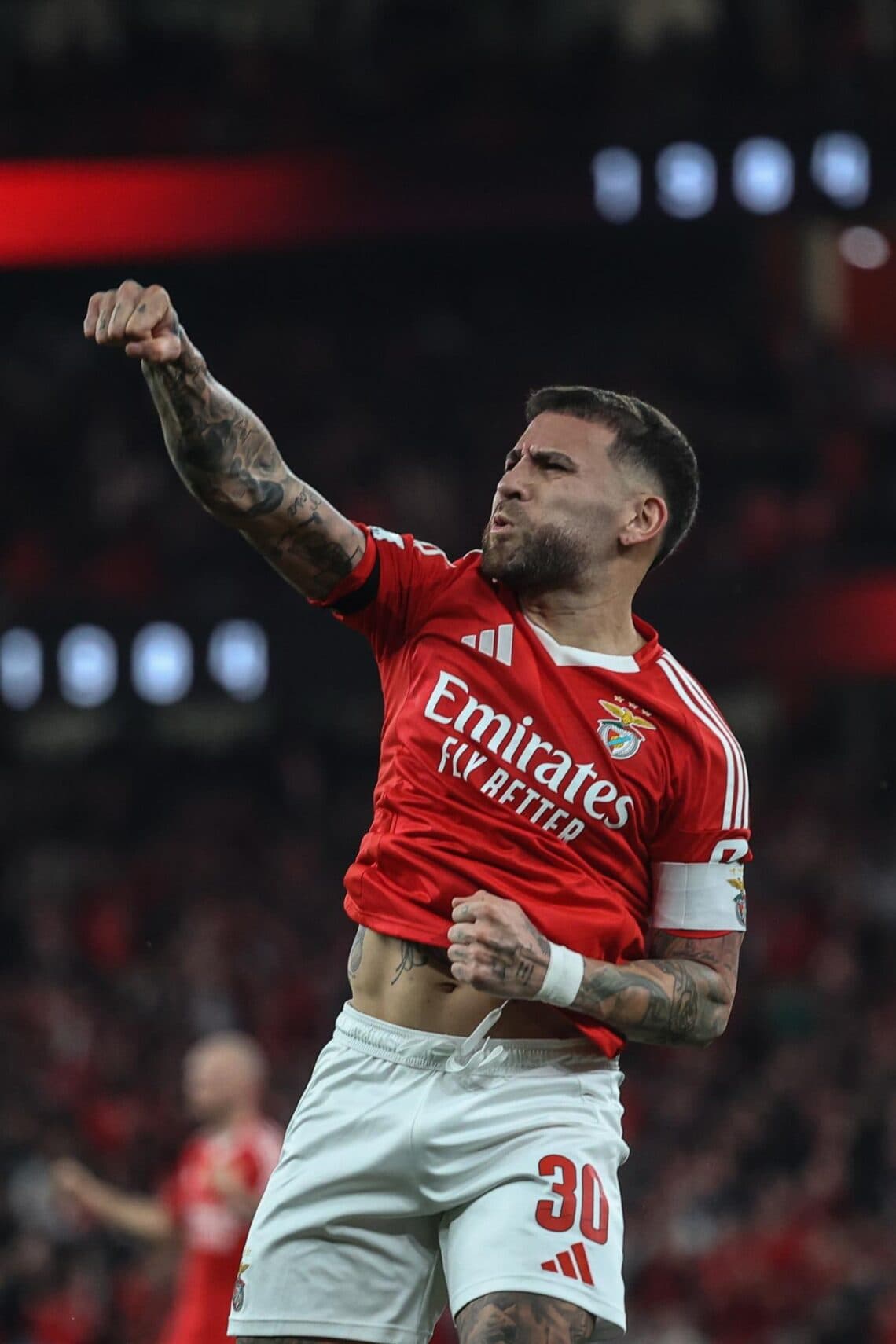 3-2. Argentino Otamendi aporta en la victoria Benfica