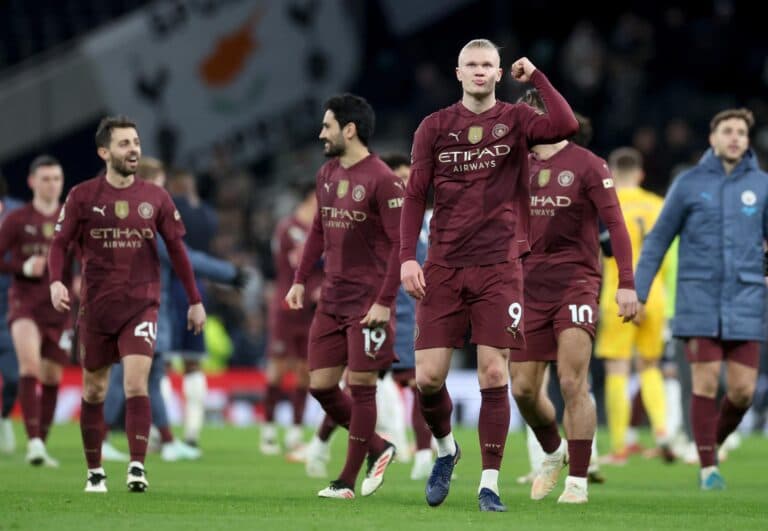 0-1. El City vence por la mínima al Tottenham del uruguayo Betancur