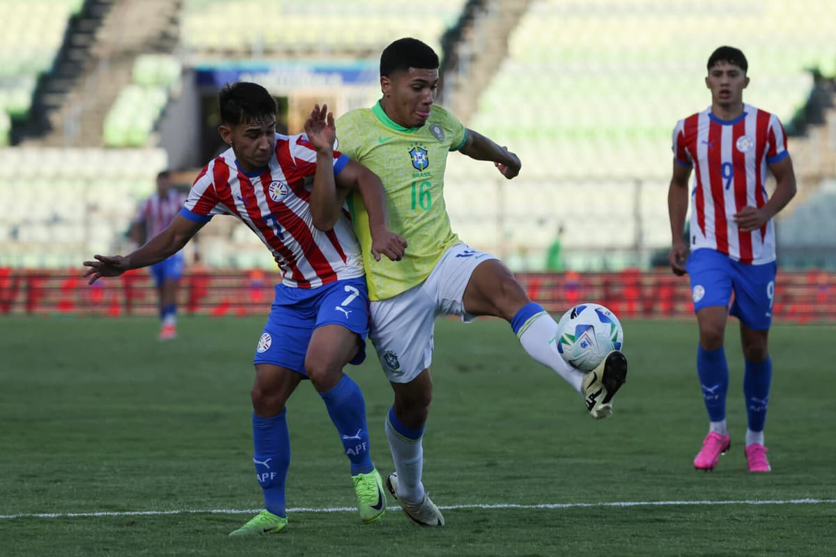 Brasil separa su cupo para el Mundial Sub-20 tras vencer a Paraguay