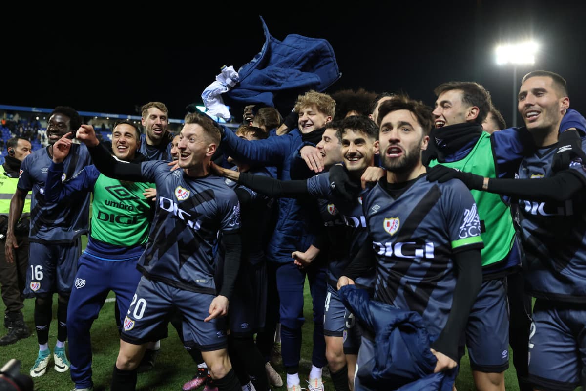 El Rayo del argentino Batalla, en puestos europeos, iguala su récord de victorias en Liga