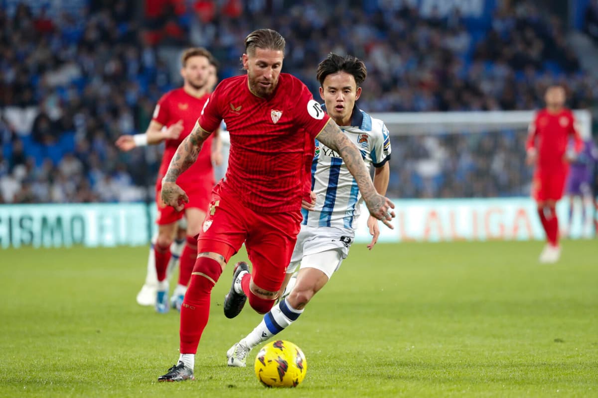 El español Sergio Ramos estremece el piso del fútbol mexicano