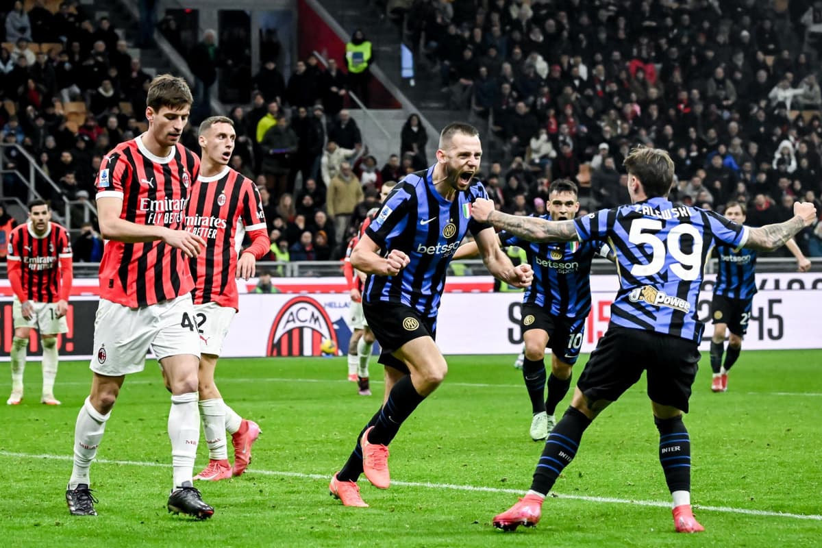 1-1. El argentino Lautaro Martínez, capitán del Inter en el Derby della Madonnina