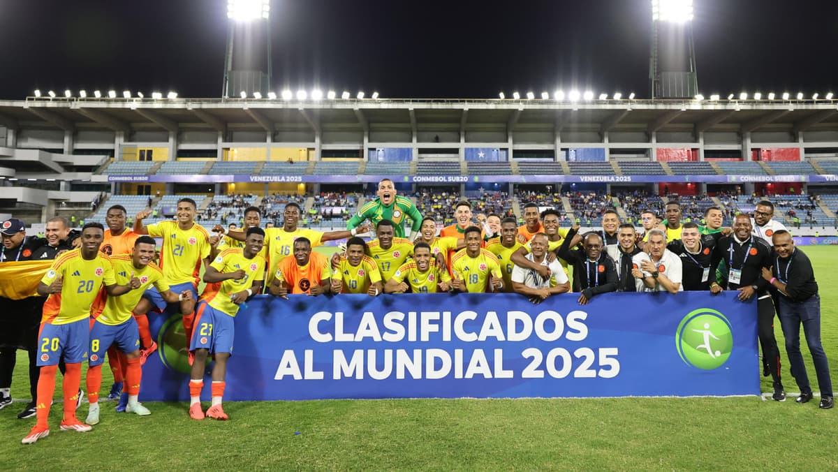 3-1. Colombia saca casta, vence a una aguerrida Chile y se clasifica al Mundial Sub-20