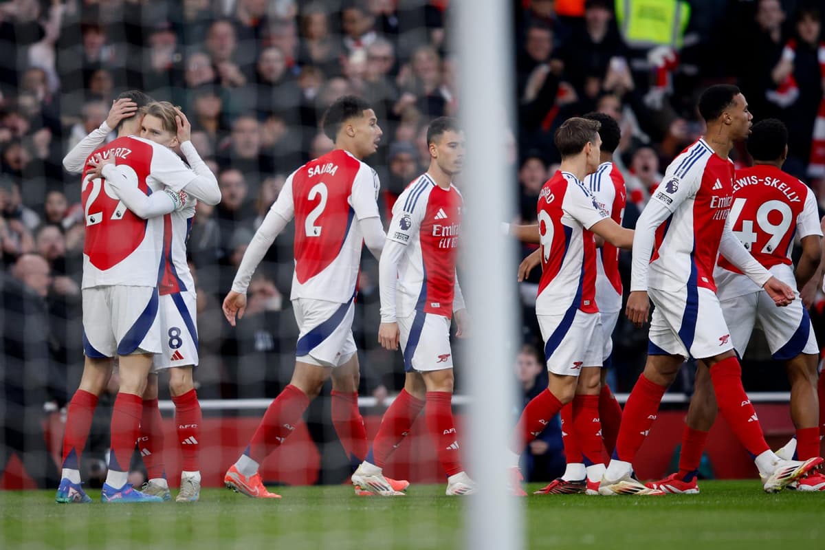 5-1. Dupla brasileña del Arsenal, la tormenta del City