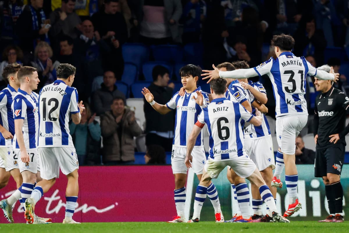 La Real Sociedad y el venezolano Aramburu se mantienen firmes