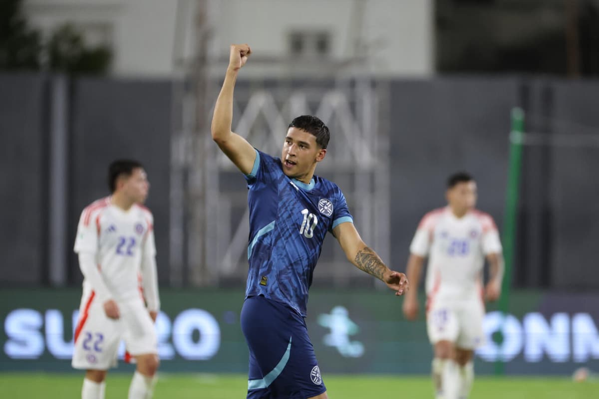 2-1. Luca Kmet le da la victoria a Paraguay ante Chile