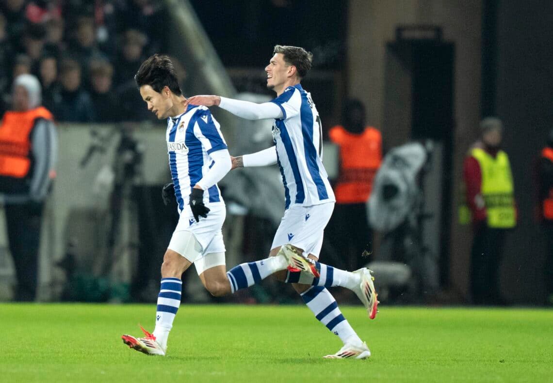 Real Sociedad con el venezolano Aramburu encarrila su pase a octavos