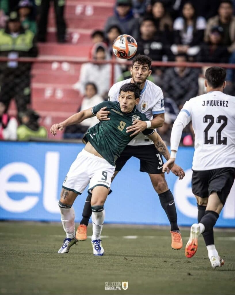 Bolivia y Uruguay: empate con sus talentos en cancha