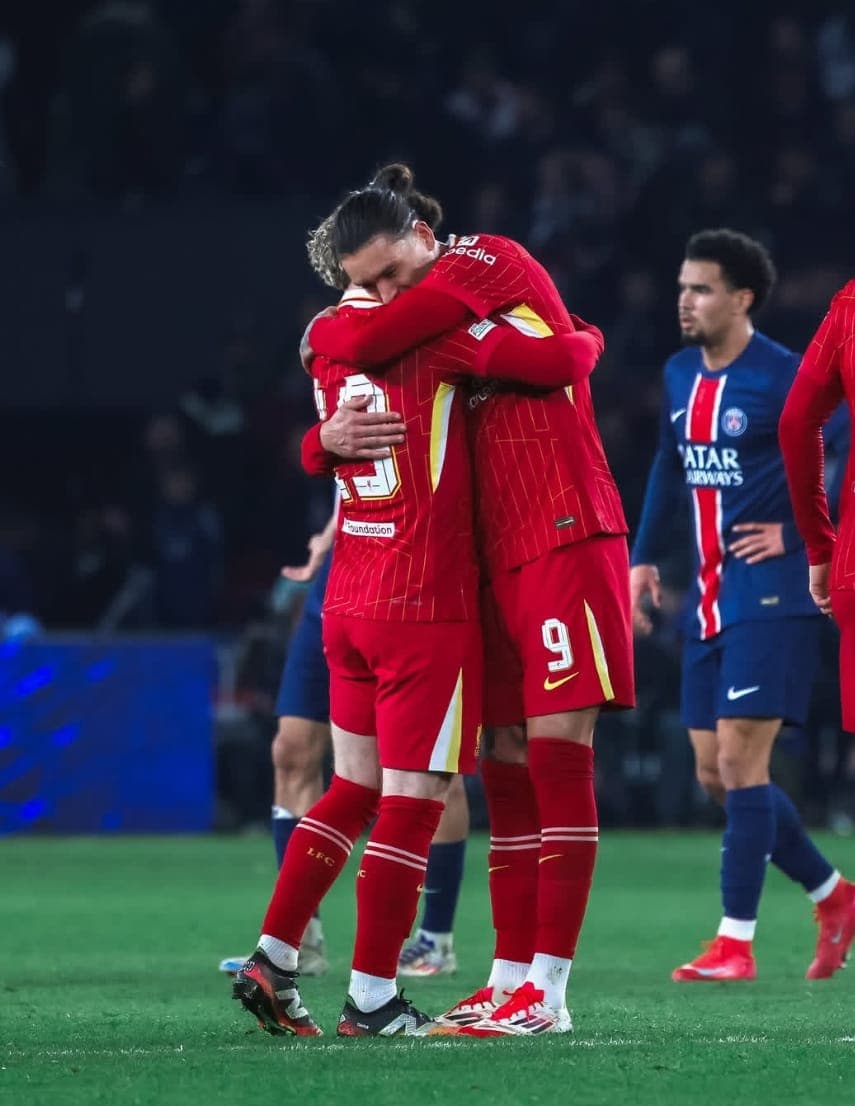 Brasileño Alisson y uruguayo Nuñez brillan y el Liverpool triunfa ante el PSG